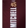 Pro Standard NBA Mens Mens NBA Cleveland Cavaliers Classic Player Cotton Short Sleeve Tee(Wine)