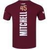 Pro Standard NBA Mens Mens NBA Cleveland Cavaliers Classic Player Cotton Short Sleeve Tee(Wine)