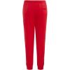 Pro Standard NBA Womens Womens NBA Old English Brushed Back French Terry Sweatpant(Red)