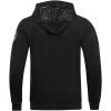 Pro Standard NBA mens Mens Nba Classic Triple Black Cotton Double Knit Full Zip Hoodie(Black)