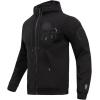 Pro Standard NBA mens Mens Nba Classic Triple Black Cotton Double Knit Full Zip Hoodie(Triple Black)