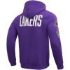Pro Standard NBA mens Mens Nba Modern Originals Brushed Back French Terry Pull Over Hoodie(Purple)