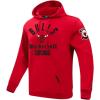 Pro Standard NBA mens Mens Nba Modern Originals Brushed Back French Terry Pull Over Hoodie(Red)