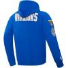 Pro Standard NBA mens Mens Nba Modern Originals Brushed Back French Terry Pull Over Hoodie(Royal Blue)