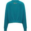 Pro Standard Womens NFL Classic Chenille Brushed Back French Terry Crewneck Sweatshirt(Teal)