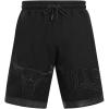 Mens NBA Classic Triple Black Athletic Short(Black)