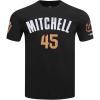 Pro Standard NBA Mens Mens NBA Cleveland Cavaliers Classic Player Cotton Taping Tee(Black)