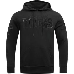 Pro Standard Mens NHL Classic Triple Black Pull Over Hoodie(Triple Black)