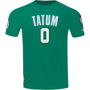 Pro Standard NBA Mens Mens NBA Boston Celtics Classic Player Cotton Taping Tee(Kelly Green)