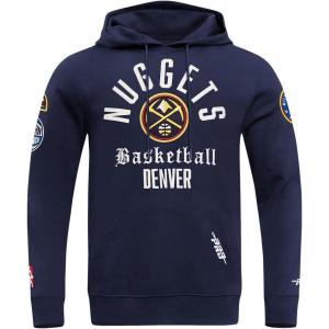 Pro Standard NBA mens Mens Nba Modern Originals Brushed Back French Terry Pull Over Hoodie(Midnight Navy)