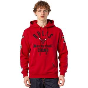 Pro Standard NBA mens Mens Nba Modern Originals Brushed Back French Terry Pull Over Hoodie(Red)