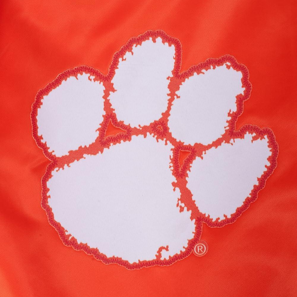 imagePro Standard NCAA mens Mens College Classic Chenille Satin JacketOrange