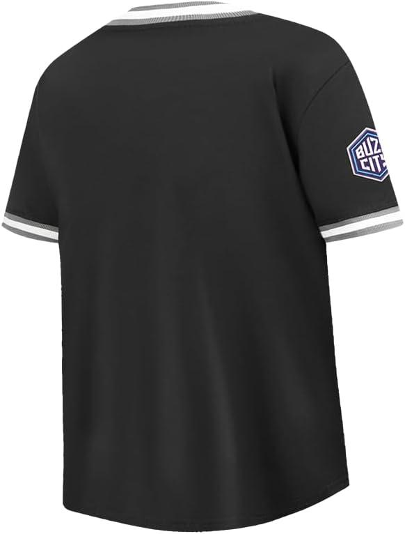 imageBig Boys NBA Classic Chenille Cotton Taping TeeBlackGray