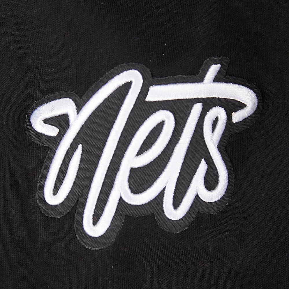 imageBig Boys NBA Classic Chenille Cotton Taping TeeBlackGray