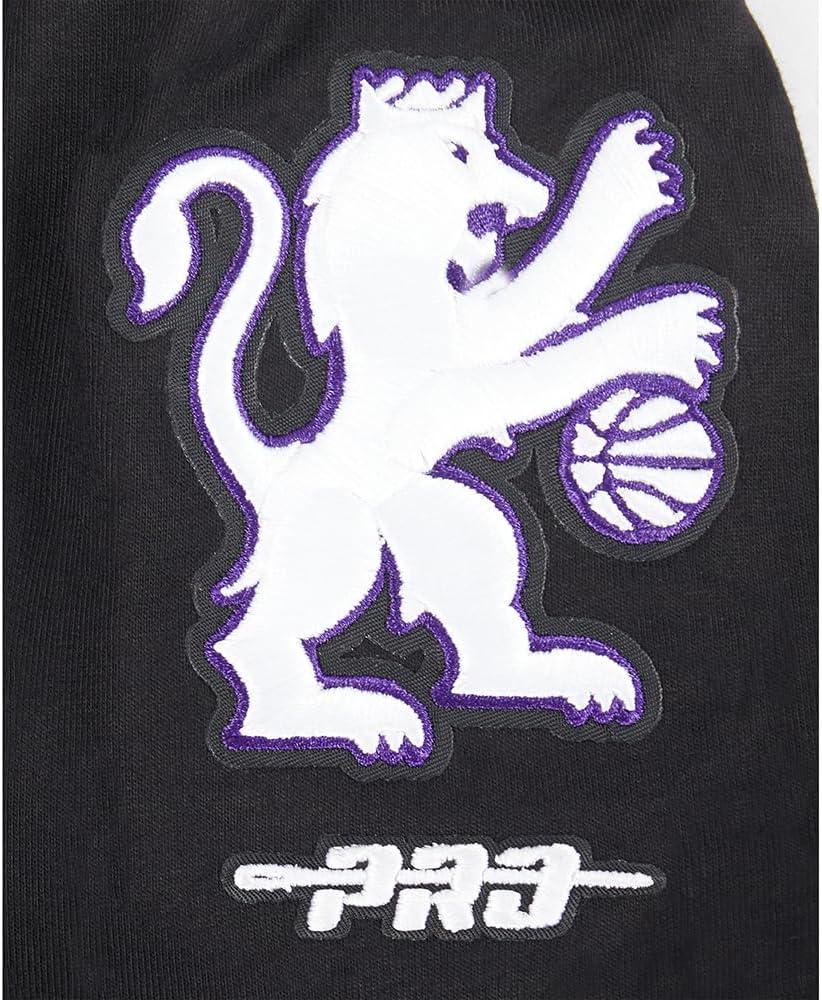 imageBig Boys NBA Classic Chenille Cotton Taping TeeBlackGray
