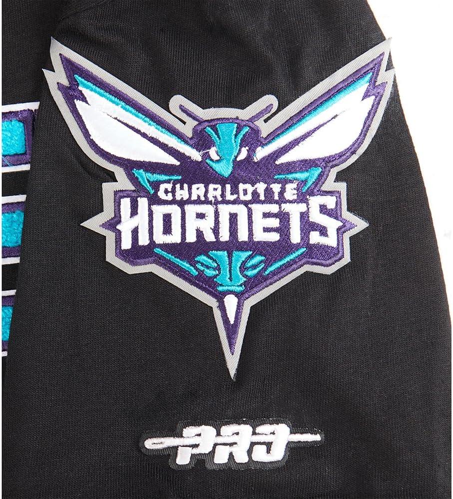 imageBig Boys NBA Classic Chenille Cotton Taping TeeBlackGray