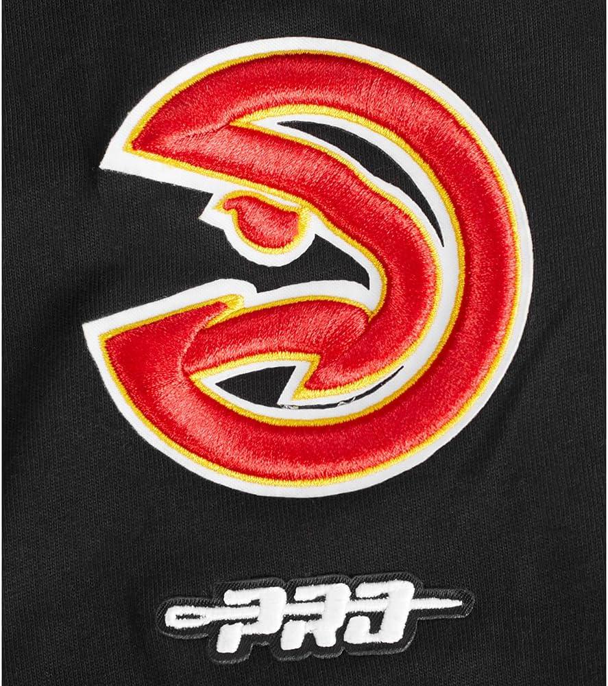 imageBig Boys NBA Classic Chenille Cotton Taping TeeBlackRed
