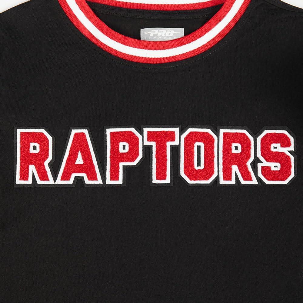 imageBig Boys NBA Classic Chenille Cotton Taping TeeBlackRed