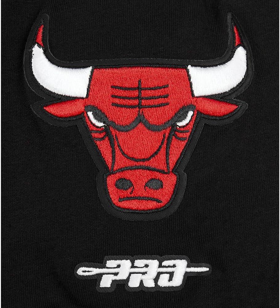 imageBig Boys NBA Classic Chenille Cotton Taping TeeBlackRed