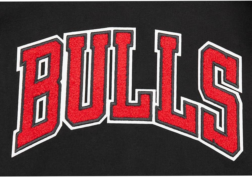 imageBig Boys NBA Classic Chenille Cotton Taping TeeBlackRed