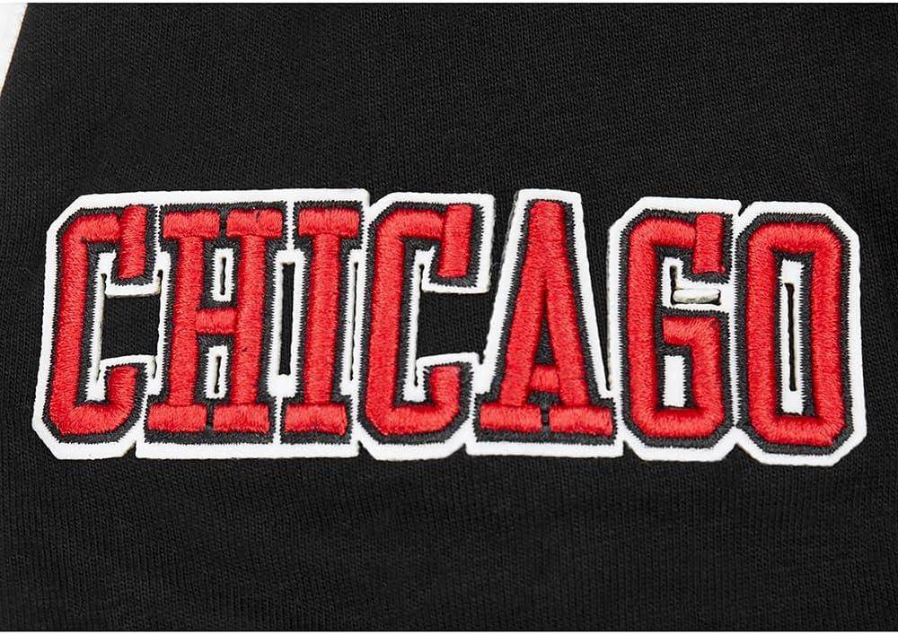 imageBig Boys NBA Classic Chenille Cotton Taping TeeBlackRed