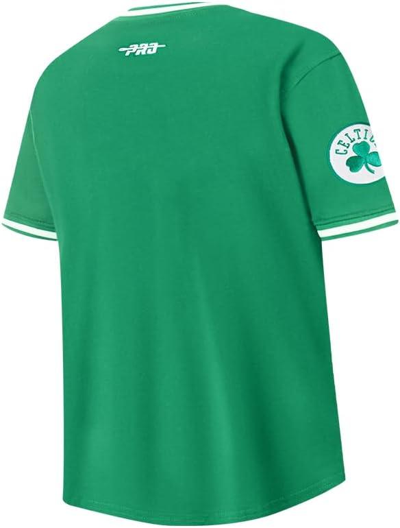 imageBig Boys NBA Classic Chenille Cotton Taping TeeKelly Green