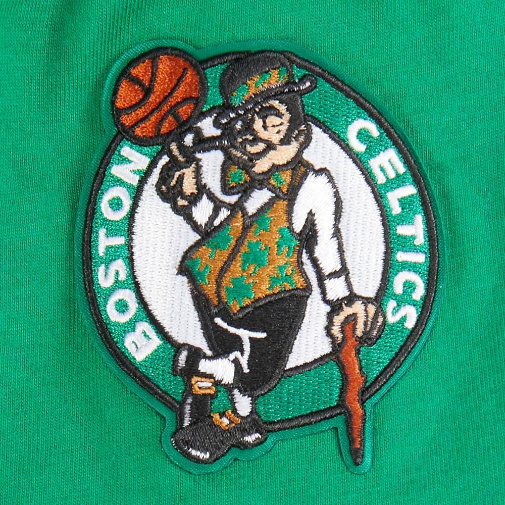 imageBig Boys NBA Classic Chenille Cotton Taping TeeKelly Green