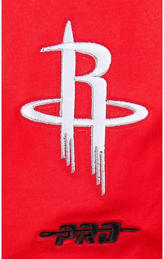 imageBig Boys NBA Classic Chenille Cotton Taping TeeRedBlack