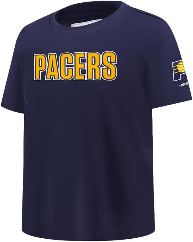 imageBig Boys NBA Classic Chenille Cotton Taping TeeRedBlack