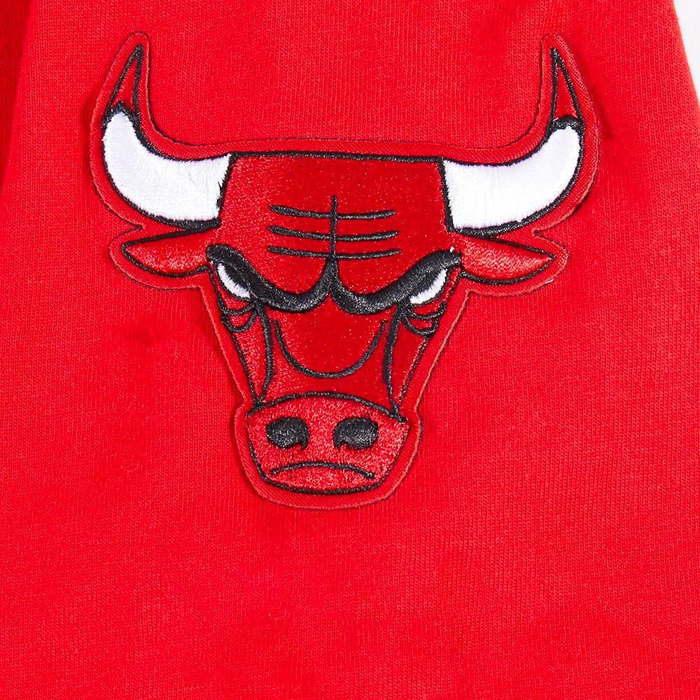 imageBig Boys NBA Classic Chenille Cotton Taping TeeRedBlack