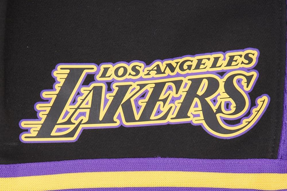 imageBig Boys NBA Classic Chenille Fleece Athletic ShortBlackPurple