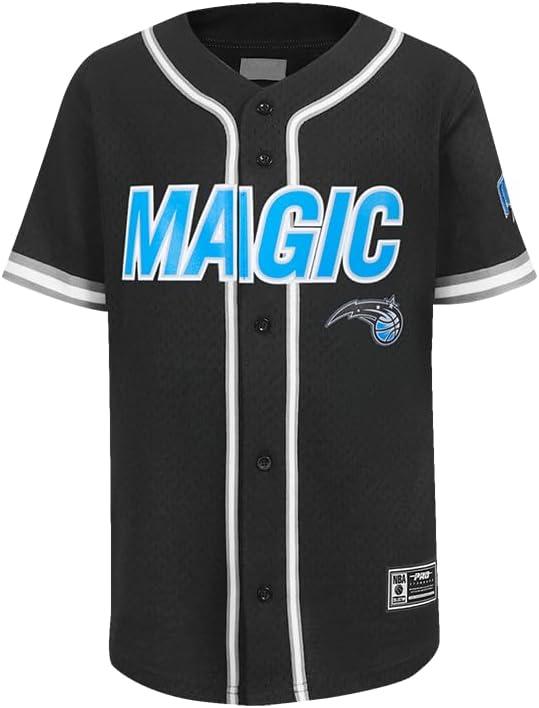 imageBig Boys NBA Mesh Button Down TopBlackGray