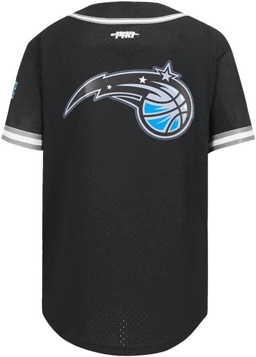 imageBig Boys NBA Mesh Button Down TopBlackGray