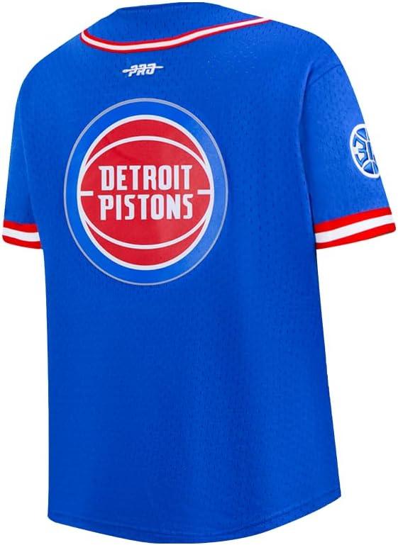 imageBig Boys NBA Mesh Button Down TopRoyal BlueRed