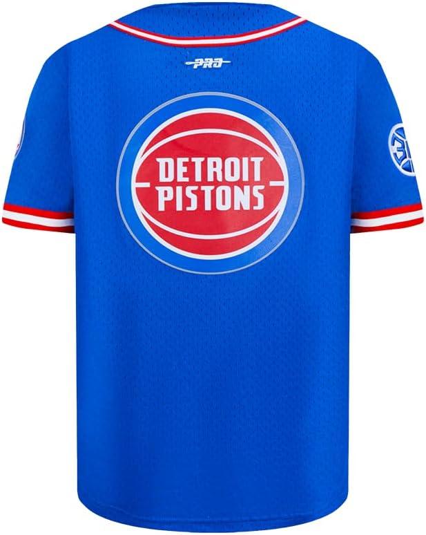 imageBig Boys NBA Mesh Button Down TopRoyal BlueRed