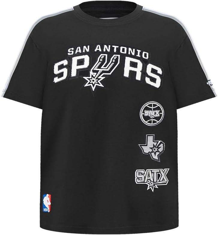 imageBig Boys NBA Retro Classics Cotton Taping TeeBlackGray