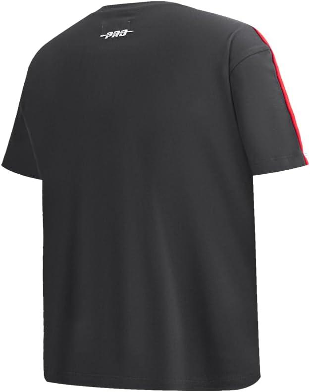 imageBig Boys NBA Retro Classics Cotton Taping TeeBlackRed