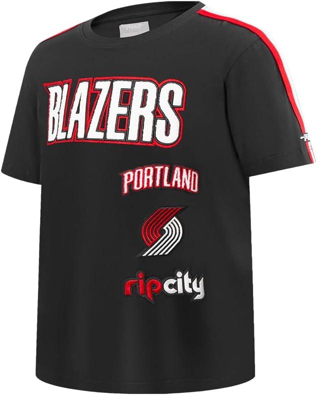 imageBig Boys NBA Retro Classics Cotton Taping TeeBlackRed