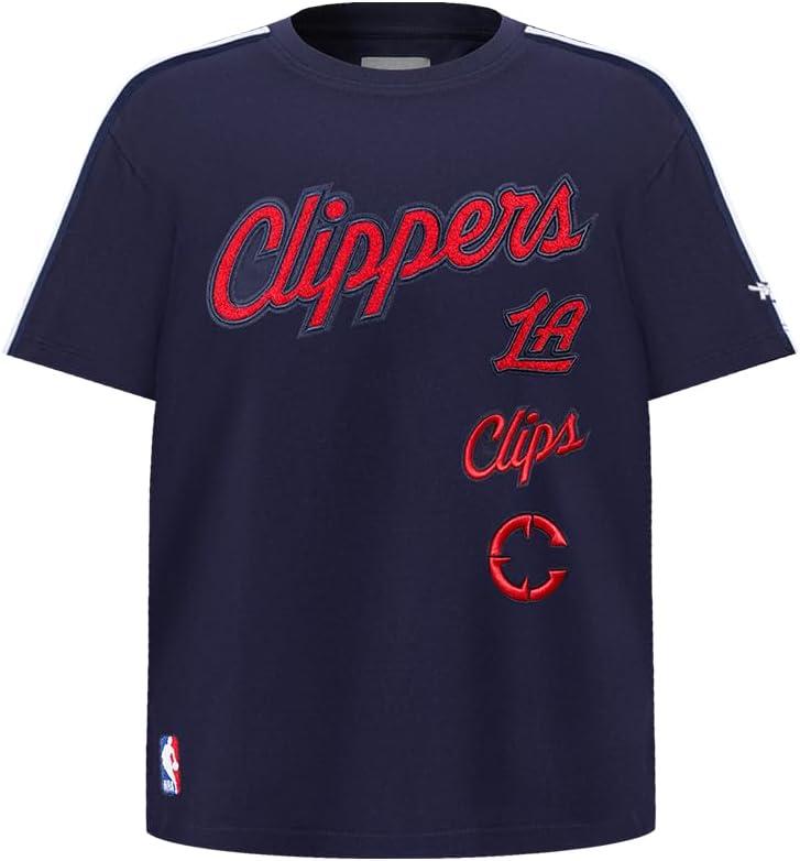 imageBig Boys NBA Retro Classics Cotton Taping TeeMidnight Navy