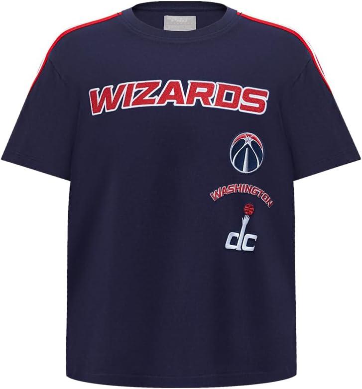 imageBig Boys NBA Retro Classics Cotton Taping TeeMidnight NavyRed
