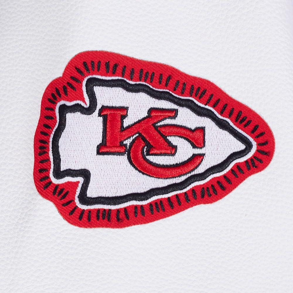 imageMens NFL DIY Pick Stitch Varsity JacketRed