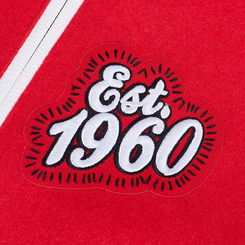 imageMens NFL DIY Pick Stitch Varsity JacketRed