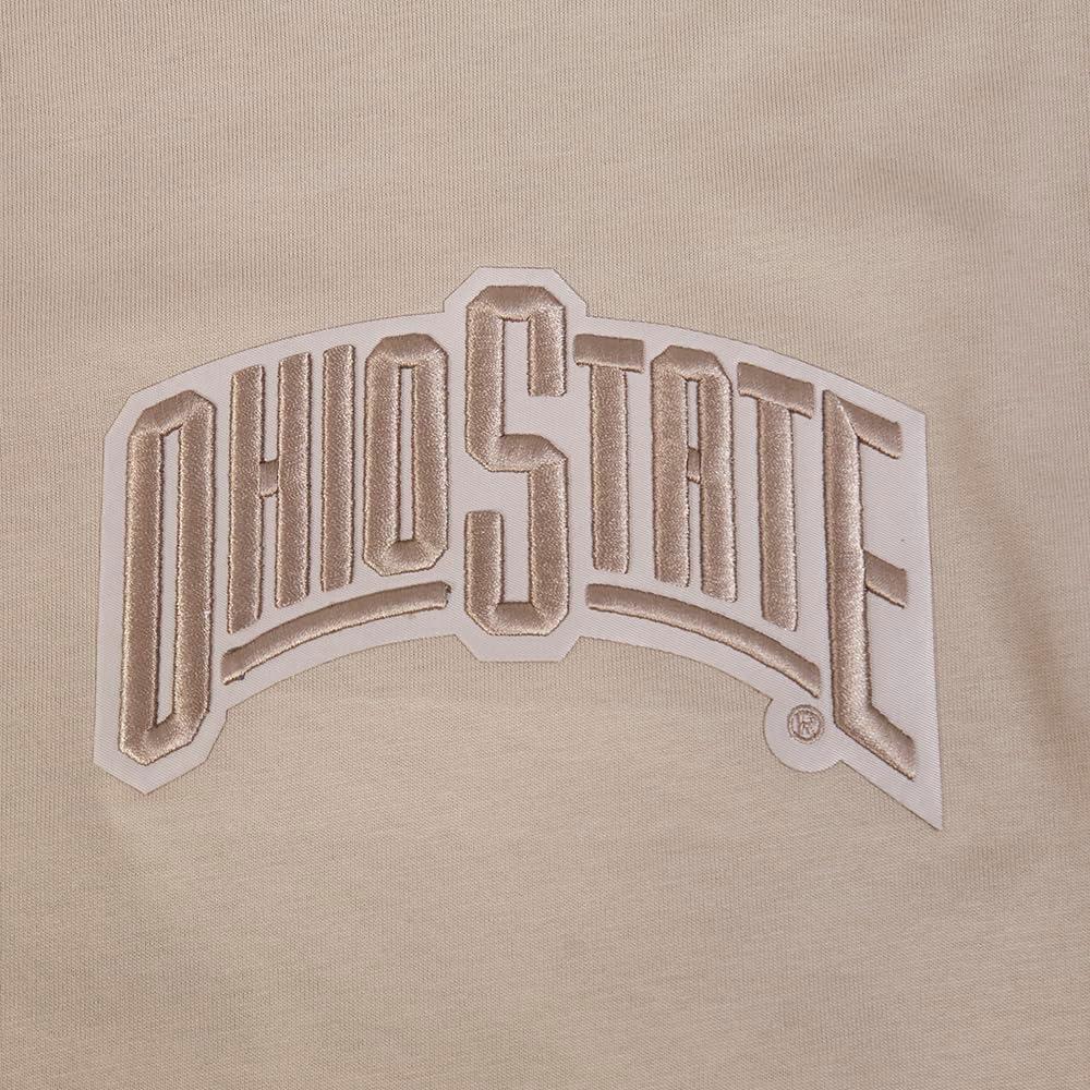 imagePRO STANDARD Mens College Wingspan Cotton Long Sleeve TeeTaupe