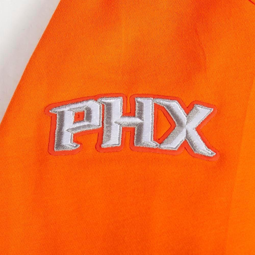 imagePro Standard Big Boys NBA Classic Chenille Fleece Full Zip HoodieOrange
