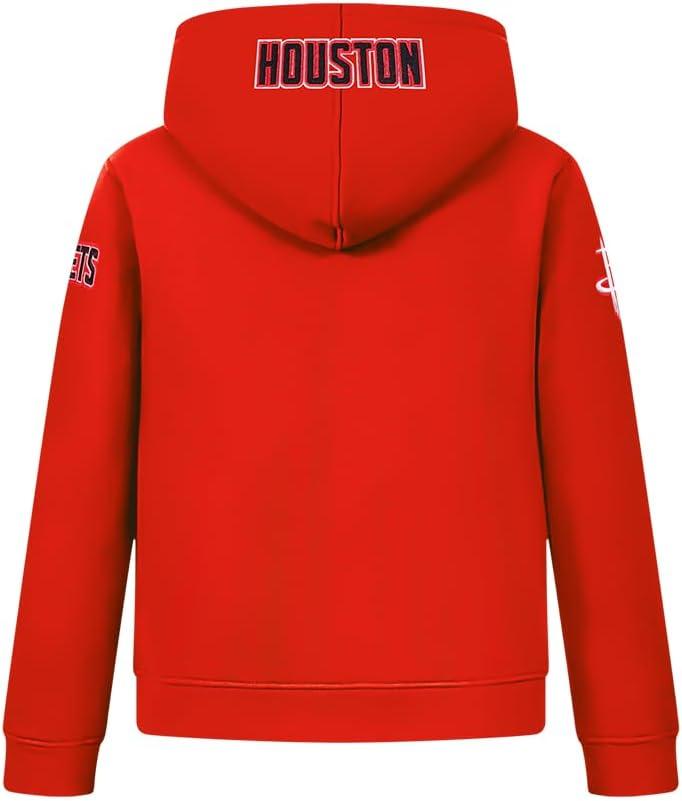 imagePro Standard Big Boys NBA Classic Chenille Fleece Full Zip HoodieRed