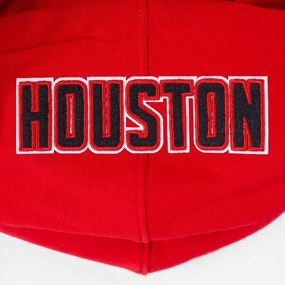 imagePro Standard Big Boys NBA Classic Chenille Fleece Full Zip HoodieRed