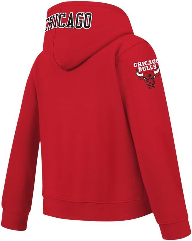 imagePro Standard Big Boys NBA Classic Chenille Fleece Full Zip HoodieRed