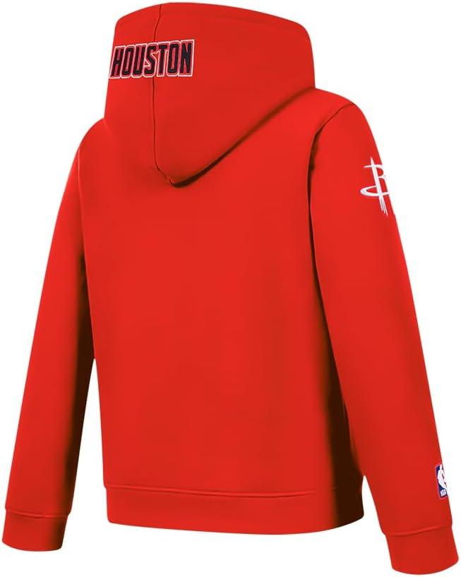 imagePro Standard Big Boys NBA Classic Chenille Fleece Full Zip HoodieRed