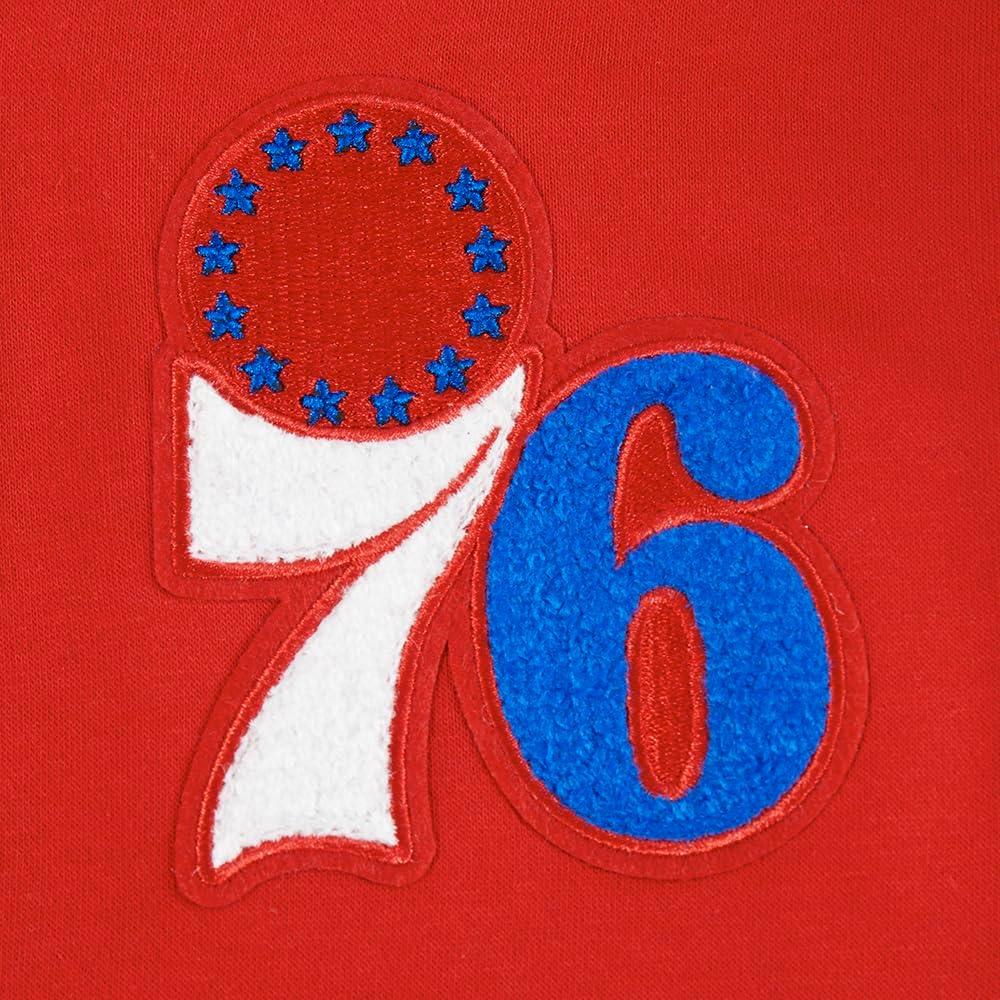 imagePro Standard Big Boys NBA Classic Chenille Fleece Full Zip HoodieRed