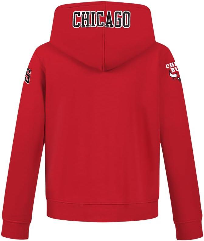 imagePro Standard Big Boys NBA Classic Chenille Fleece Full Zip HoodieRed